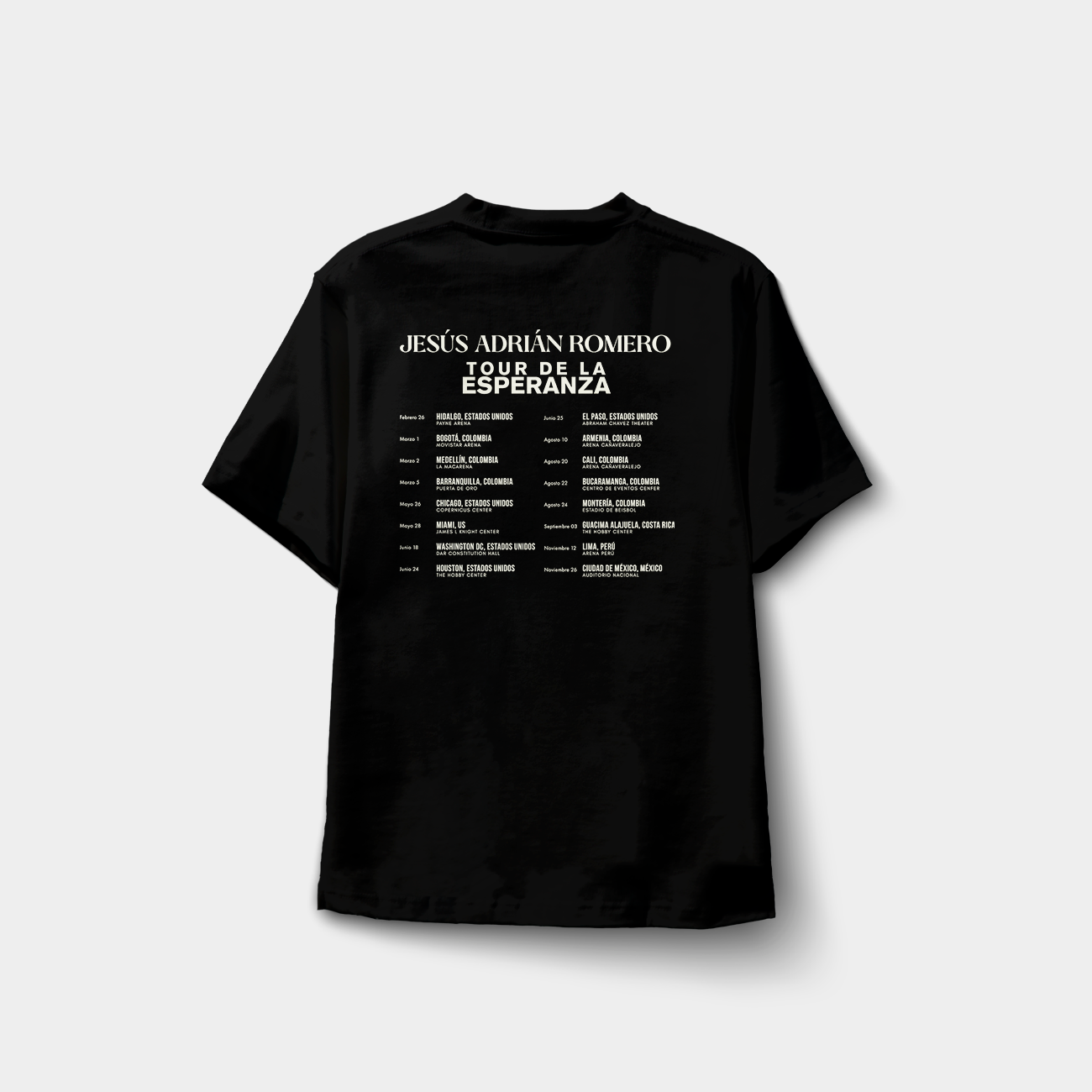 Camiseta "Me Dice Que Me Ama Tour 2022"